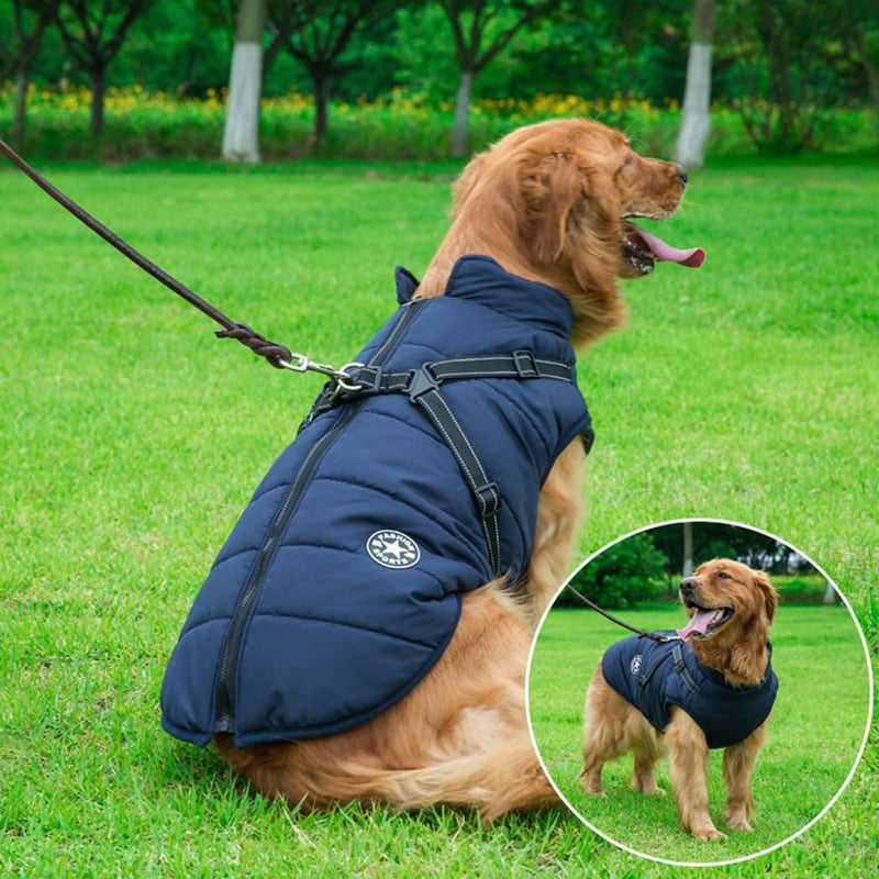 Winter Warm Large Pet Dog Jacket