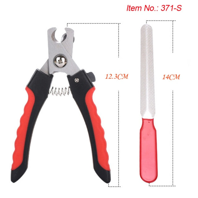 Professional Pet Cat Dog Nail Clipper Cutter